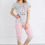 Dámské pyžamo Muzzy Medvídek ve svetříku 8671 kr/r S-XL