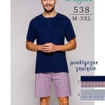 Pánské pyžamo Regina 538 kr/r 2XL-3XL