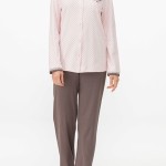 Dámské pyžamo 11302-150 růžovohnědá – Vamp