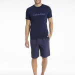 Pánské pyžamo NM1746E GVZ S/S Short Set – Calvin Klein