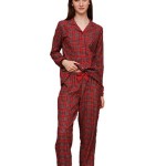 Dámské pyžamo FA6898 červená – Noidinotte
