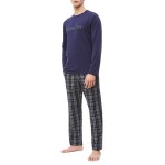 Pánské pyžamo NM1603E-PMJ modrozelená – Calvin Klein