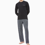 Pánské pyžamo NM1600E-SZX černomodrá – Calvin Klein