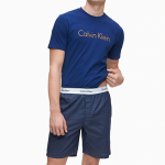 Pánské pyžamo NM1746-PBD modrá – Calvin Klein