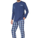 Pánské pyžamo L&L 22161 Pocket dl/r M-3XL