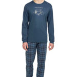Vamp – Pohodlné dvoudílné pánské pyžamo 15691 – Vamp