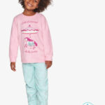 Dívčí pyžamo Muydemi 630208 16 Sv. růžová