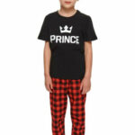 Chlapecké pyžamo Prince II černé
