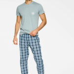 Pánské pyžamo Henderson Premium 39737 Probe kr/r M-3XL