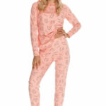 Dámské pyžamo 2777 Serena pink – TARO
