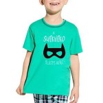 Chlapecké pyžamo Damian Superhero zelené