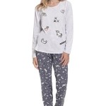 Dámské pyžamo Dn-nightwear PM.9346