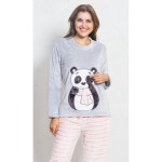 Dámské pyžamo Panda se šálou 1602283375 – Vienetta