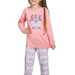 Dívčí  pyžamo Elza růžové skřítek