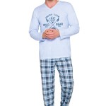 Pánské pyžamo Artur modré